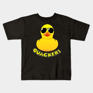 Rubber Duck Quackers Kids T-Shirt